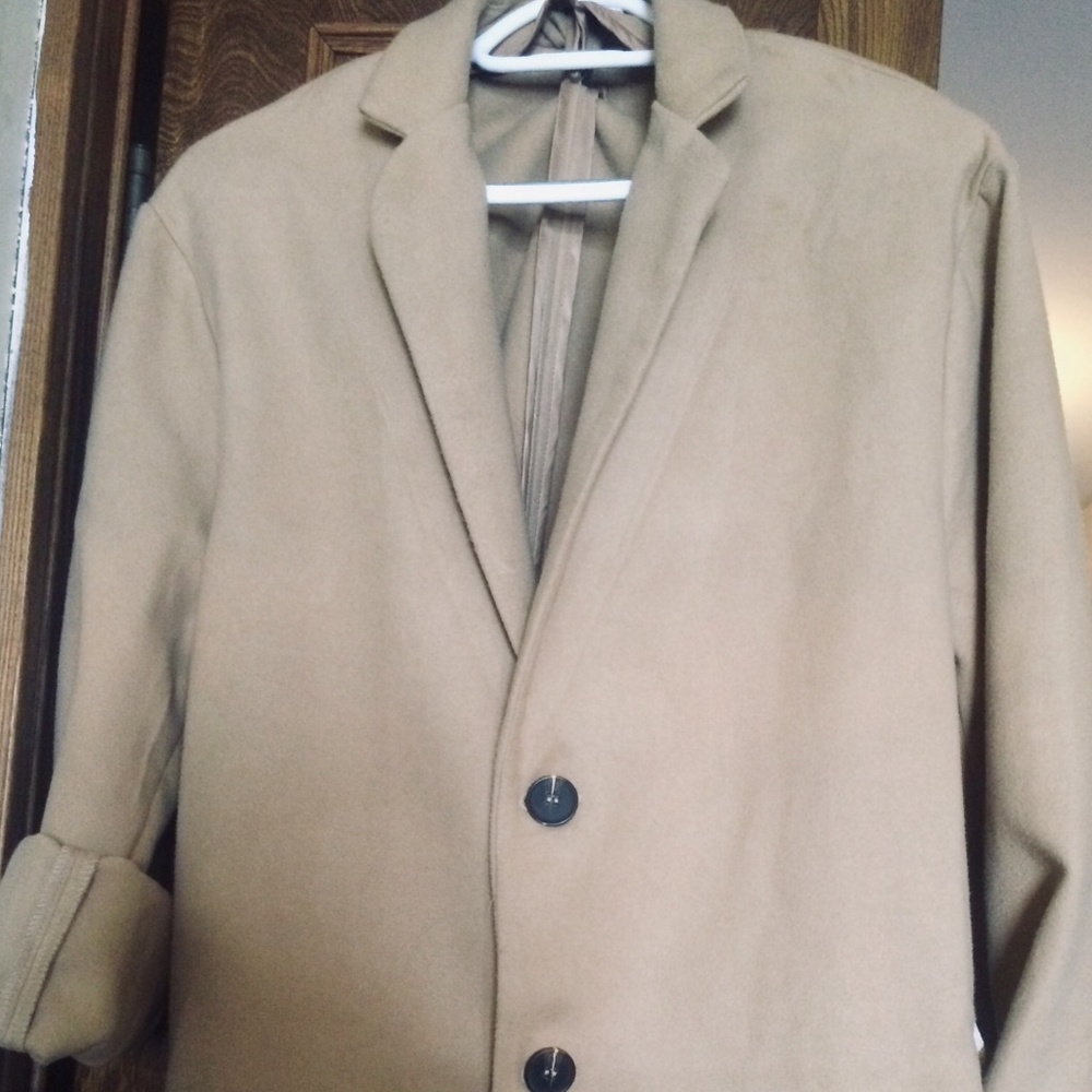 Long woman’s trench coat.